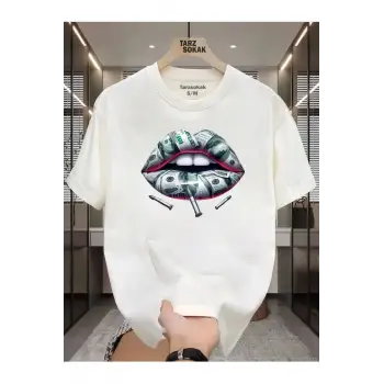 UNİSEX Dudak Lips T-shirt