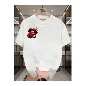 UNİSEX Dudak Lips T-shirt