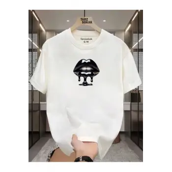 UNİSEX Dudak Lips T-shirt
