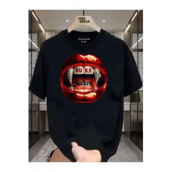 UNİSEX Dudak Lips T-shirt