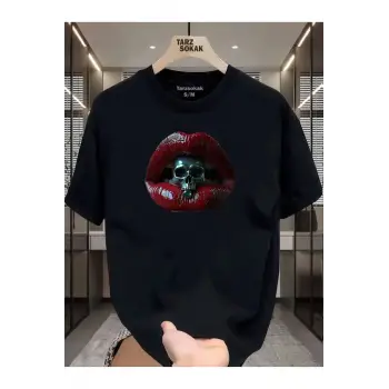 UNİSEX Dudak Lips T-shirt