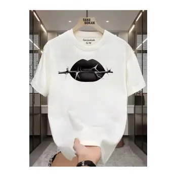 UNİSEX Dudak Lips T-shirt