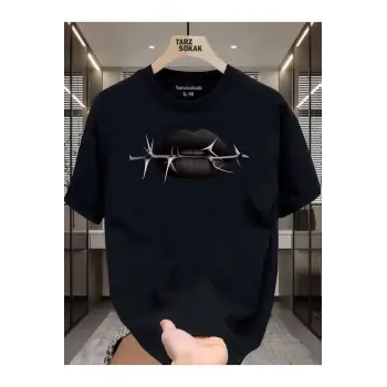UNİSEX Dudak Lips T-shirt