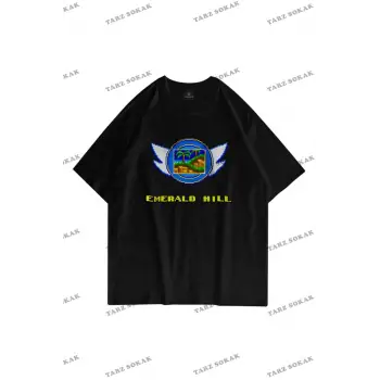 Unisex Emerald Hill Badge Sonic Siyah