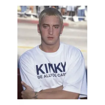 Unisex Eminem Yazılı Tshirt