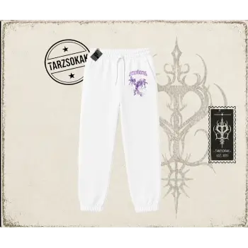 Unisex Emotions Unisex Jogger Eşofman Altı Beyaz