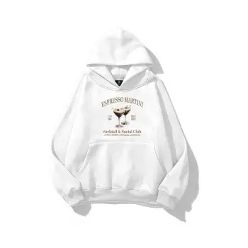 Unisex Espresso Martini Sweatshirt Beyaz