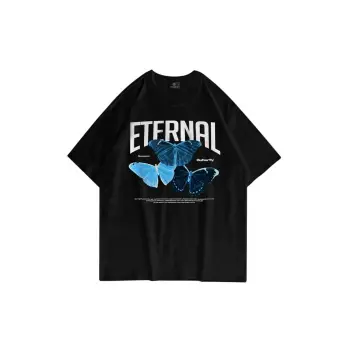 Unisex Eternal Siyah Tshirt