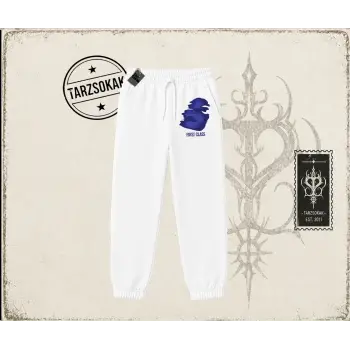 Unisex First Class Unisex Jogger Eşofman Altı Beyaz