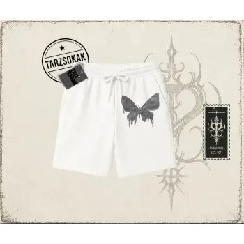 Unisex Fly Zone Unisex Şort Beyaz
