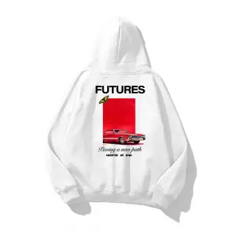 Unisex Futures Sweatshirt Beyaz