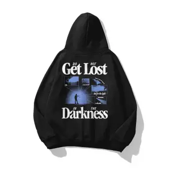 Unisex Get Lost Sweatshirt Siyah