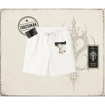 Unisex Good Unisex Şort Beyaz