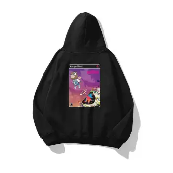 Unisex Graduation Kanye PS2 Sweatshirt Siyah