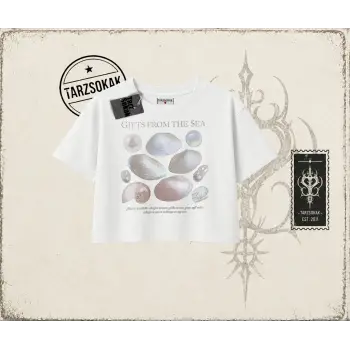 Unisex Hampter is Calling Kadın Crop Tişört Beyaz