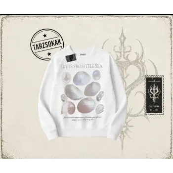 Unisex Hampter is Calling Oversize Unisex Bisiklet Yaka Sweatshirt Beyaz