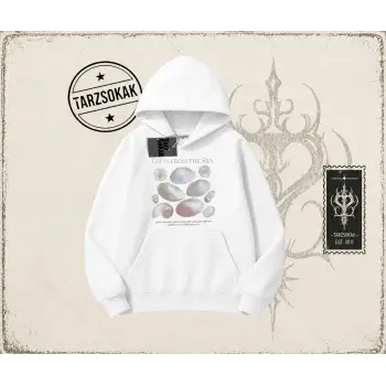 Unisex Hampter is Calling Oversize Unisex Kapşonlu Sweatshirt Beyaz