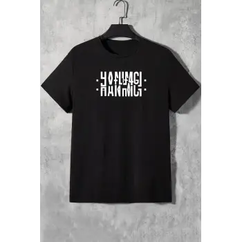 Unisex Hanımcı Baskılı T-shirt