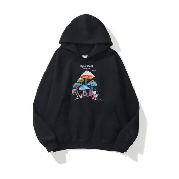 Unisex Higher World Siyah Sweatshirt