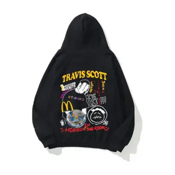 Unisex Highest In The Room Sweatshirt Siyah