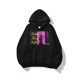 Unisex Hotter Than Hell Sweatshirt Siyah
