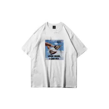 Unisex I Can Fly Air Beyaz Tshirt