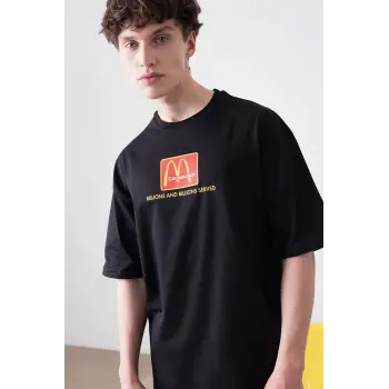 Unisex Im Loving It Mc Siyah Tshirt