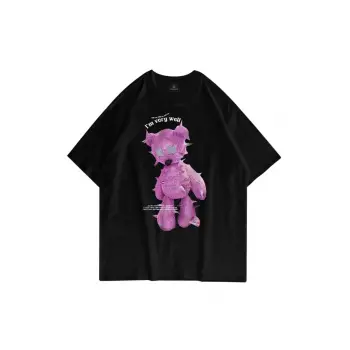 Unisex Im Very Well Siyah Tshirt