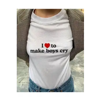 Unisex Kadın Beyaz Tshirt