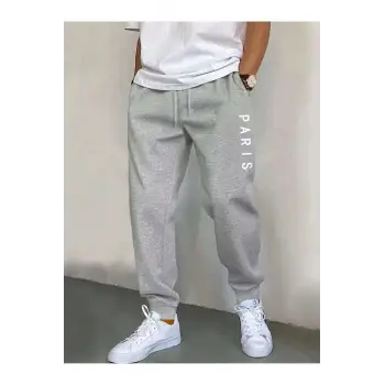 Unisex Komando Cepli Reflektör Baskılı Sliöfit Eşofman Altı