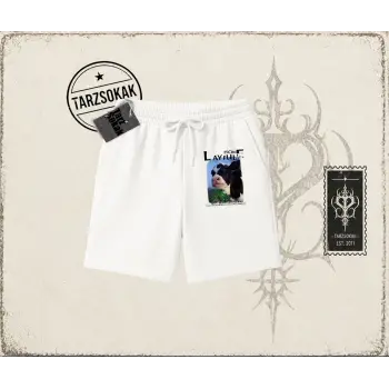 Unisex Layful Unisex Şort Beyaz