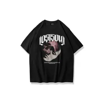 Unisex Lost Soul Tshirt Siyah