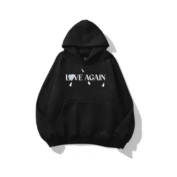 Unisex Love Again Sweatshirt Siyah