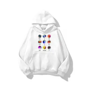 Unisex Love Yourself Sweatshirt Beyaz