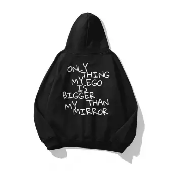 Unisex My Ego Sweatshirt Siyah
