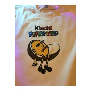 Unisex Oversize Depressed Tshirt