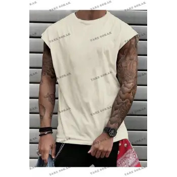 Unisex  OVERSİZE KOLSUZ