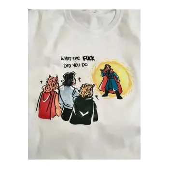 Unisex Oversize Marvel Doctor Strange , Wanda , Loki Tshirt