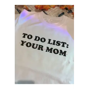 Unisex Oversize To Do List Your Mom Tshirt