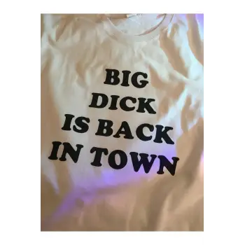 Unisex Oversize Yazılı Tshirt