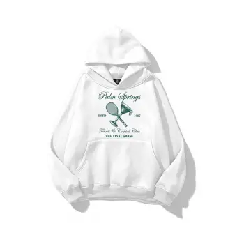Unisex Palm Springs Sweatshirt Beyaz