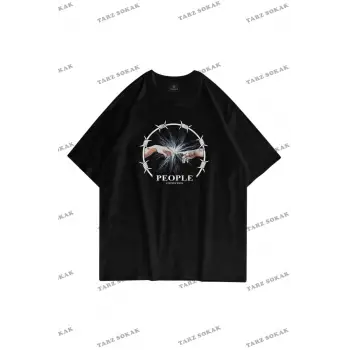 Unisex People Connection Siyah