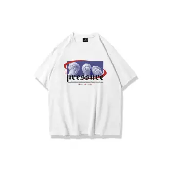 Unisex Pressure Tshirt Beyaz