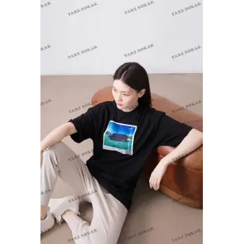 Unisex Raphael Ninja Turtles Siyah