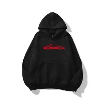 Unisex Red Cabrio Sweatshirt Siyah