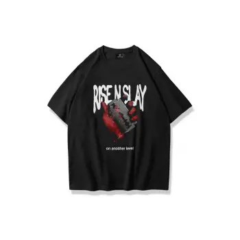 Unisex Rise N Slay Tshirt Siyah