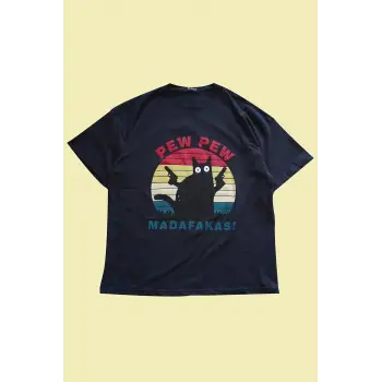 Unisex Siyah Tişört