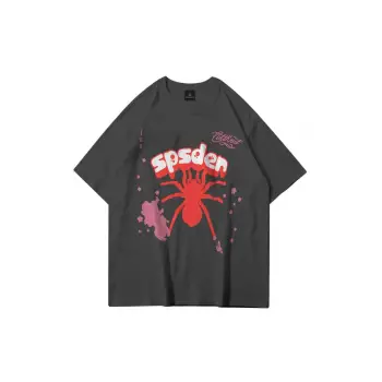 Unisex Sp5der Antrasit Tshirt