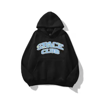 Unisex Space Club Sweatshirt Siyah
