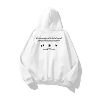 Unisex Talented People Sweatshirt Beyaz